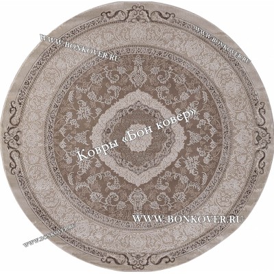 Классический ковер дизайн 82 Бежево-коричневый