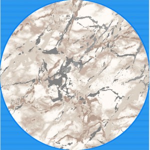 Ковер Armina 03819A GREY / BROWN Круг