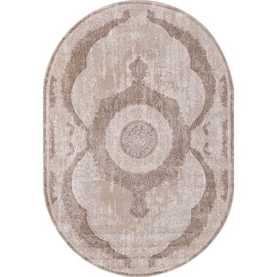 Ковер Armina 03880B BROWN / BROWN Овал